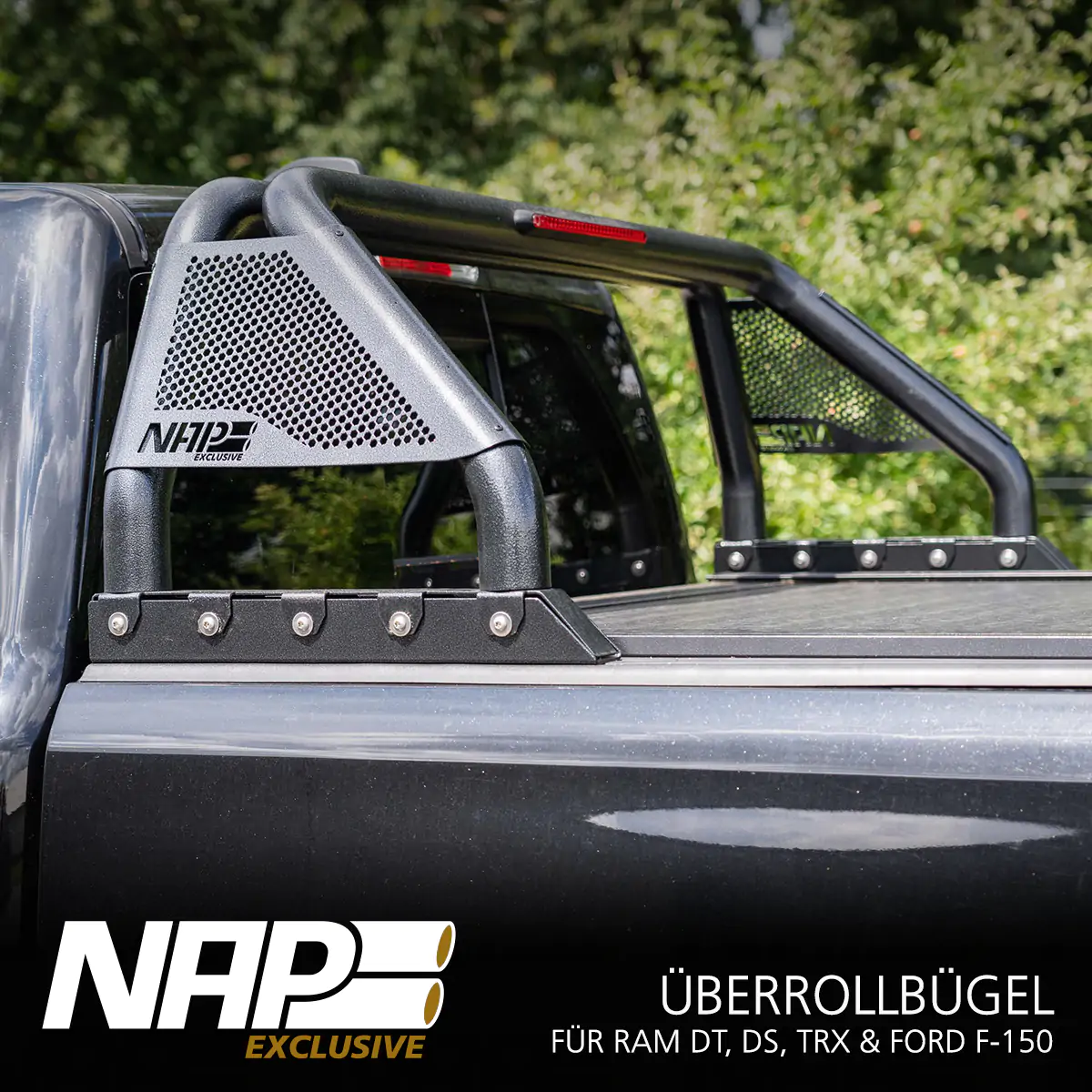 NAP Exclusive Überrollbügel für RAM DT, DS, TRX / Ford F-150
