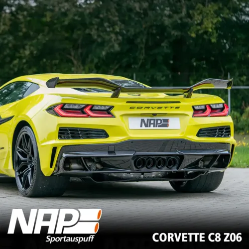 NAP Sportaupuff Corvette C8 Z06 Quad 1212