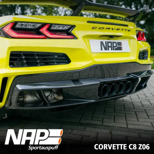 NAP Sportaupuff Corvette C8 Z06 Quad 3212