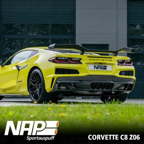 NAP Sportaupuff Corvette C8 Z06 Quad 3242