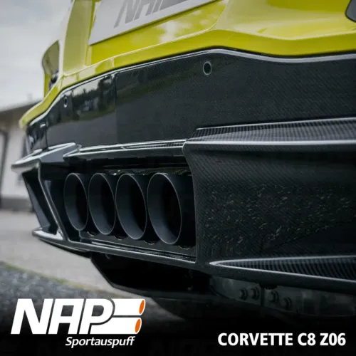 NAP Sportaupuff Corvette C8 Z06 Quad 7212