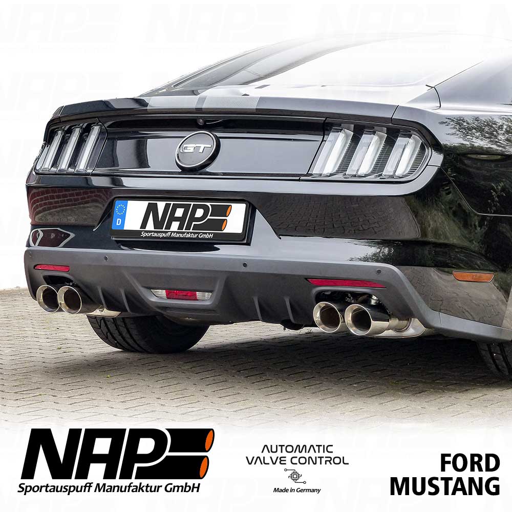 NAP Sportauspuff Ford Mustang 2015