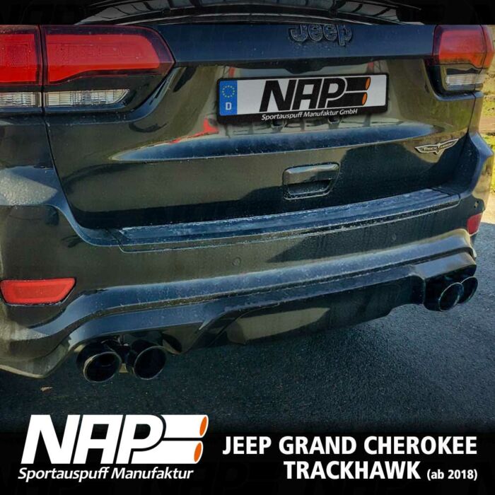 NAP Klappenauspuff Jeep Grand Cherokee Trackhawk (2018) – Bild 2