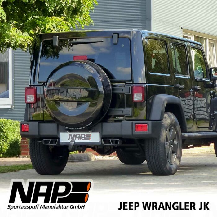 NAP Klappenauspuff Jeep Wrangler JK (5-Türer)