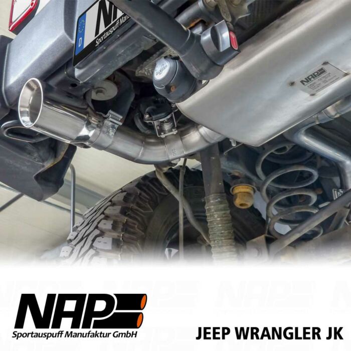 NAP Klappenauspuff Jeep Wrangler JK (5-Türer) – Bild 4