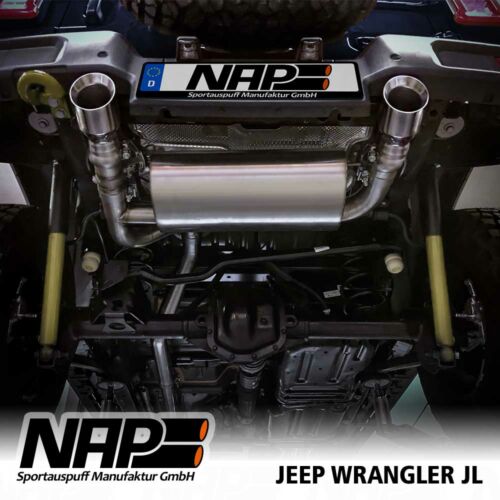 NAP Sportaupuff Jeep Wrangler JL hinten1