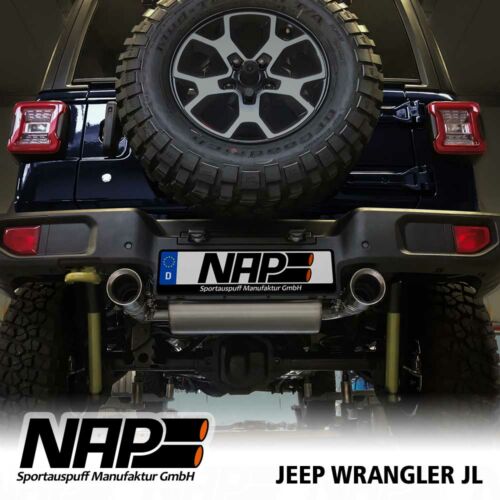 NAP Sportaupuff Jeep Wrangler JL hinten2