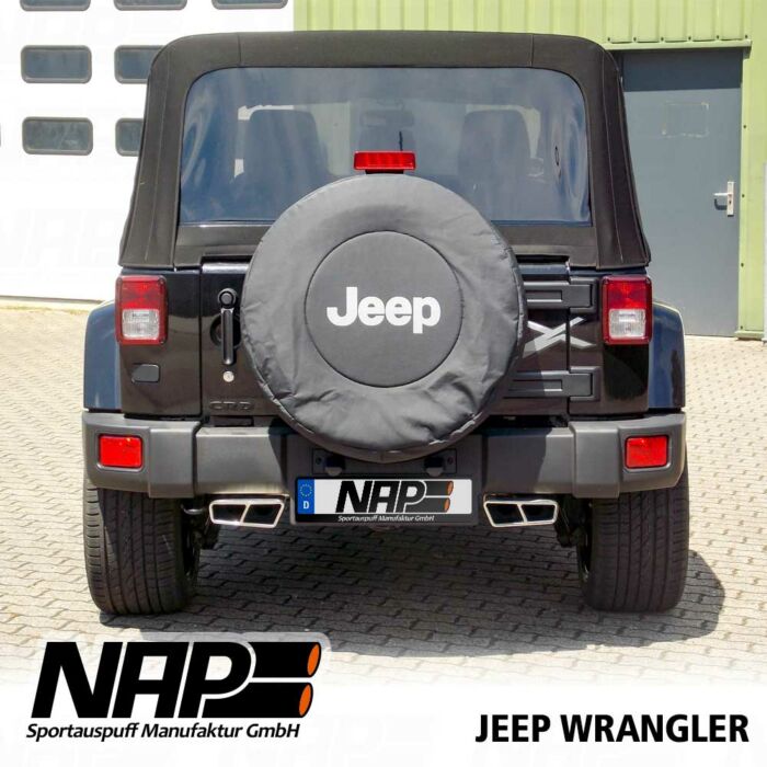 NAP Klappenauspuff Jeep Wrangler JK (5-Türer) – Bild 3