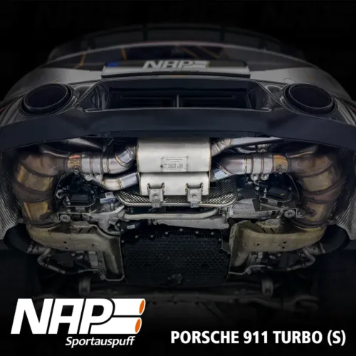 NAP Sportaupuff Porsche 911 Turbo S 992 631