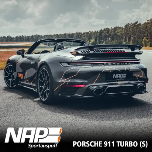 NAP Sportaupuff Porsche 911 Turbo S 992 641