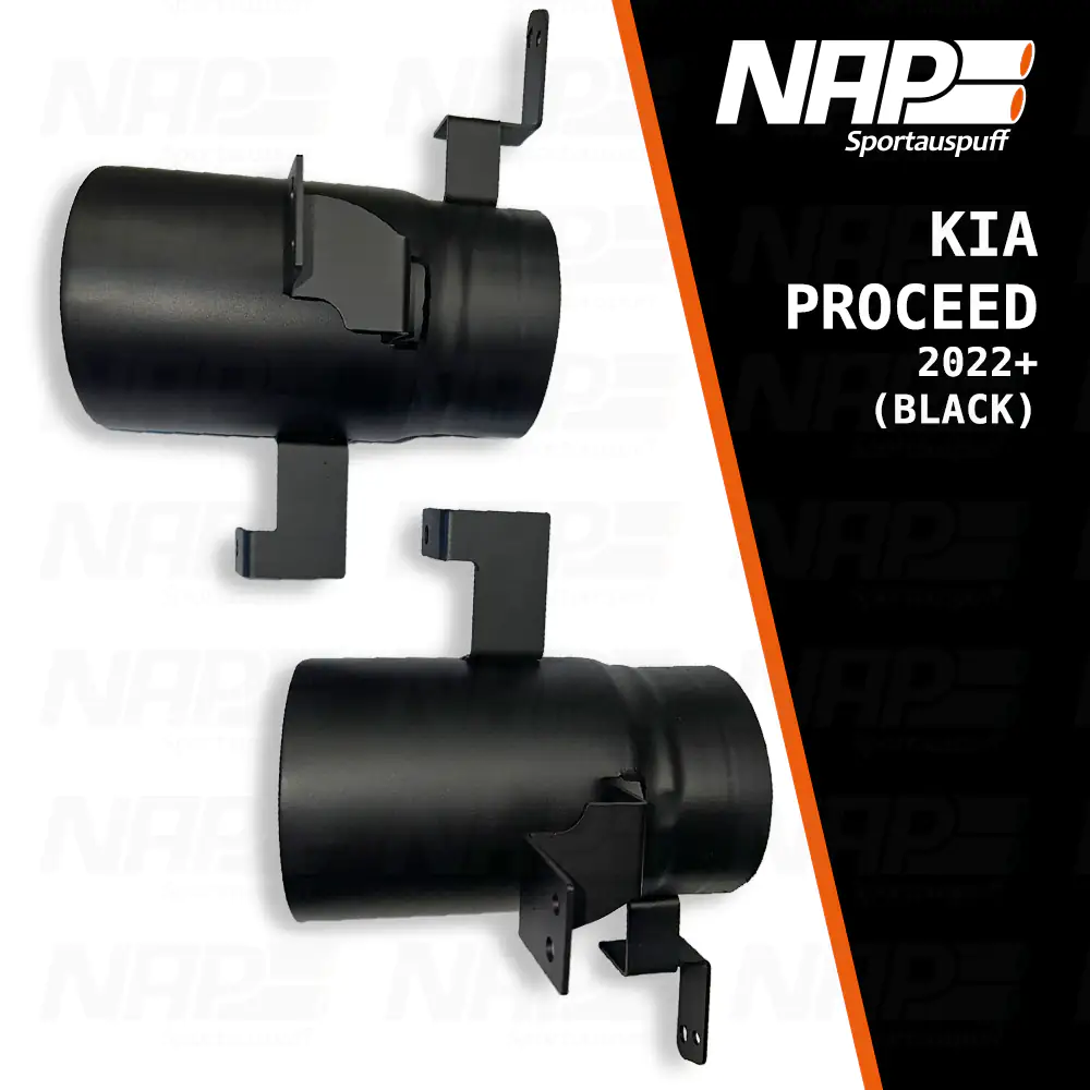 NAP Endrohr Set ⌀ 100 mm (4″) für Kia ProCeed